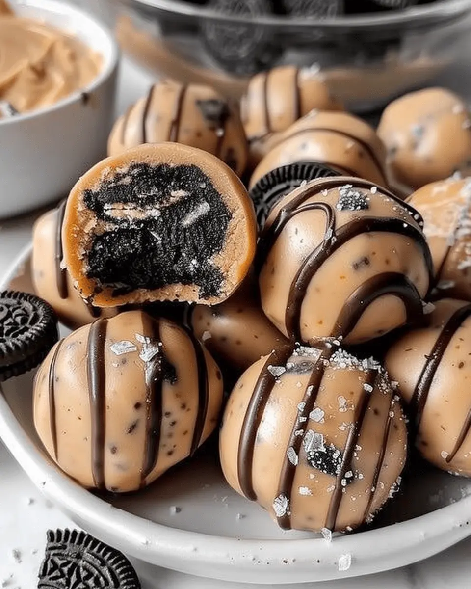 3-Ingredient Peanut Butter Oreo Cookie Balls: Easy & Indulgent Treats
