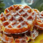 Apple Fritter Waffle Donuts