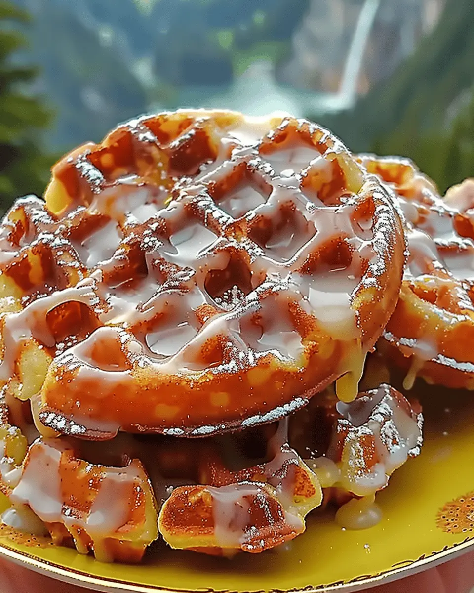 Apple Fritter Waffle Donuts: The Indulgent Breakfast You Need