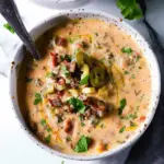 Bacon Cheeseburger Soup (Dairy-Free, Paleo)