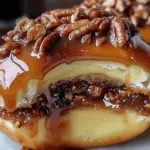 CARAMEL PECAN CHEESECAKE DONUT