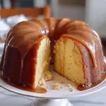 Caramel Cream Cheese Pound Cake