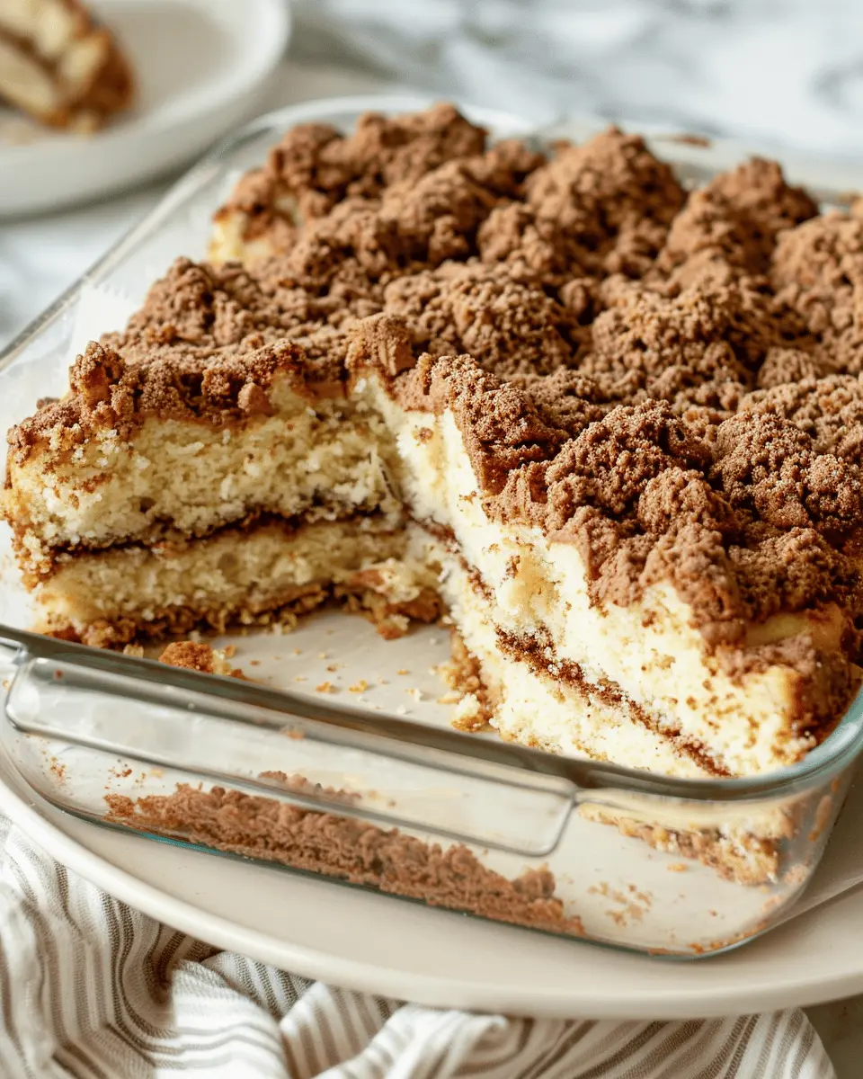 Classic Coffee Cake: The Best Homemade Recipe for Every Occasion