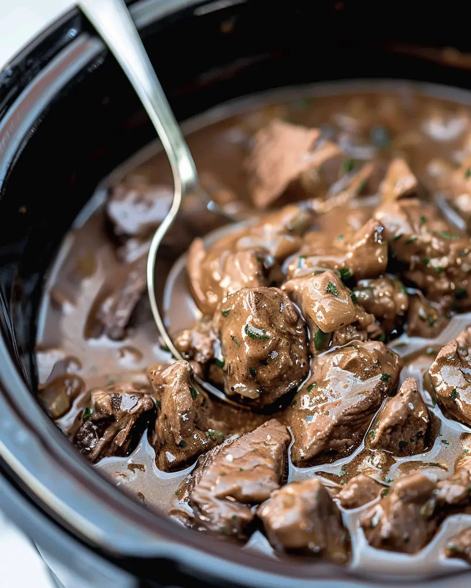 Cooker Beef Tips with Gravy: Easy Comfort Food for All