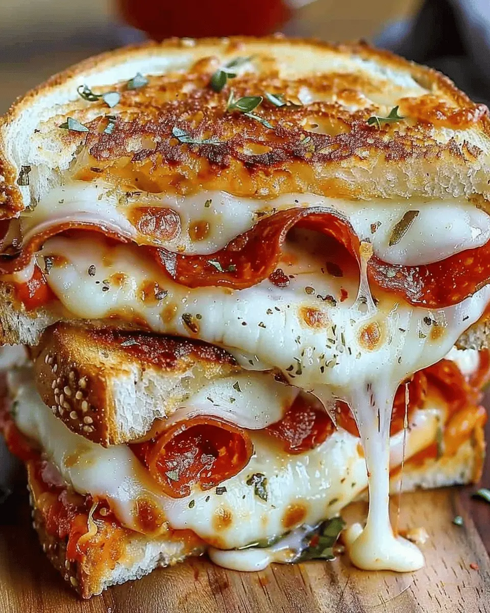 Pizza Grilled Cheese Sandwiches: The Best Comfort Food Twist