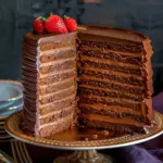 15 Layer Chocolate Cake