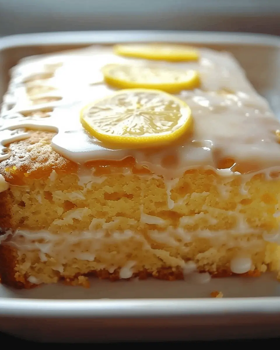 A LEMON CAKE TO DIE FOR: The Ultimate Indulgent Recipe