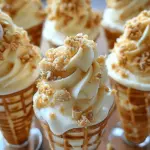 Banana Pudding Cheesecake Cones Recipe