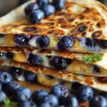 Blueberry Breakfast Quesadillas
