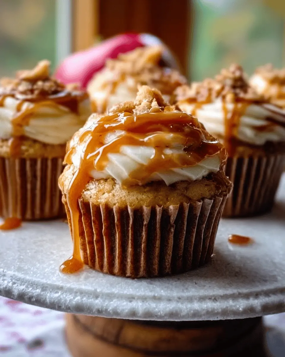 Caramel Apple Cupcakes: Indulgent Treats for Autumn Bliss