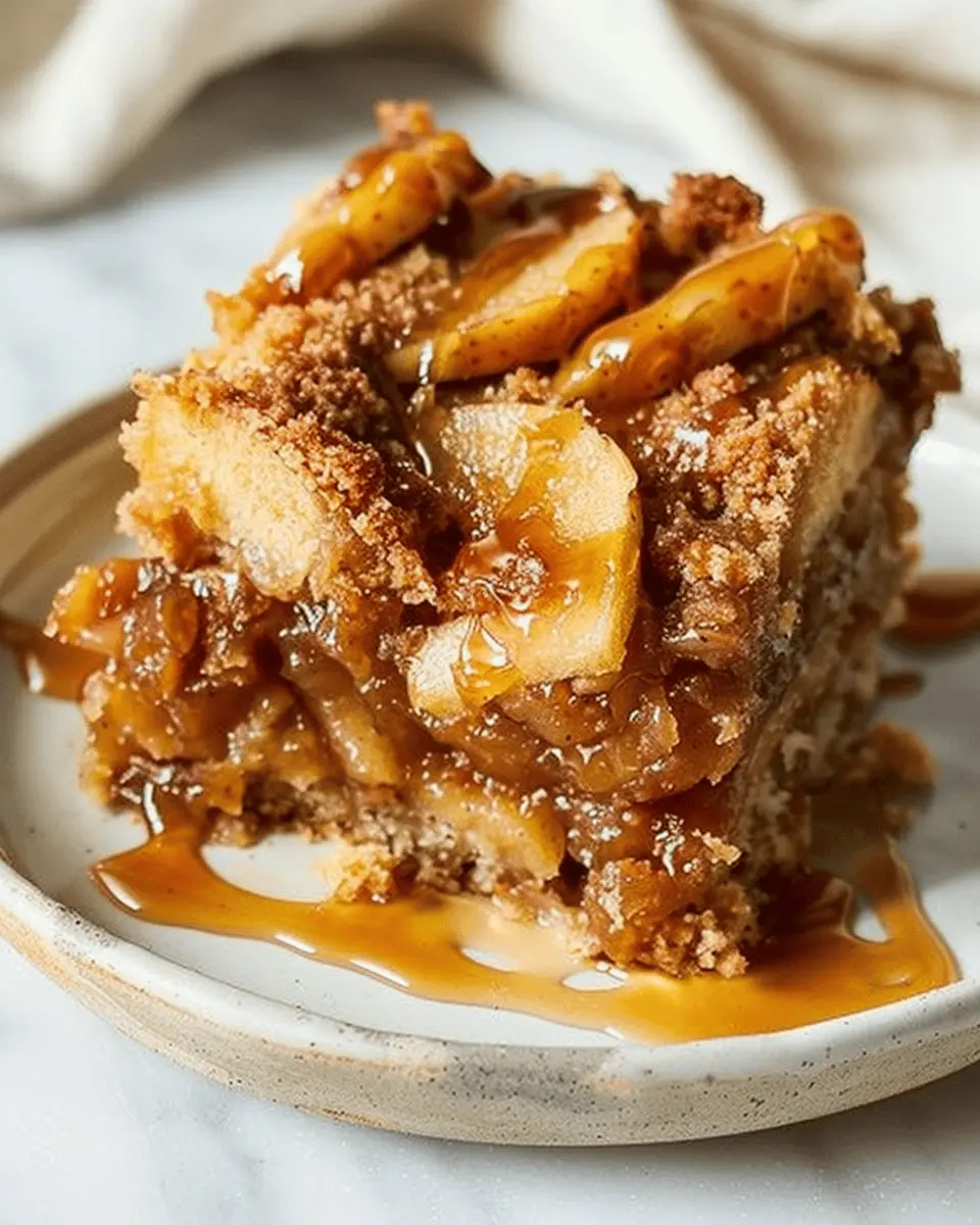 Caramel Apple Dump Cake: The Easiest Indulgent Dessert Ever