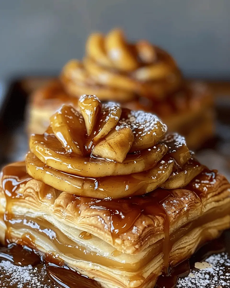 Caramel Apple Puff Pastry: Indulgent Treat You’ll Love