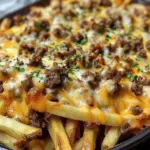 Cheeseburger French Fry Bake