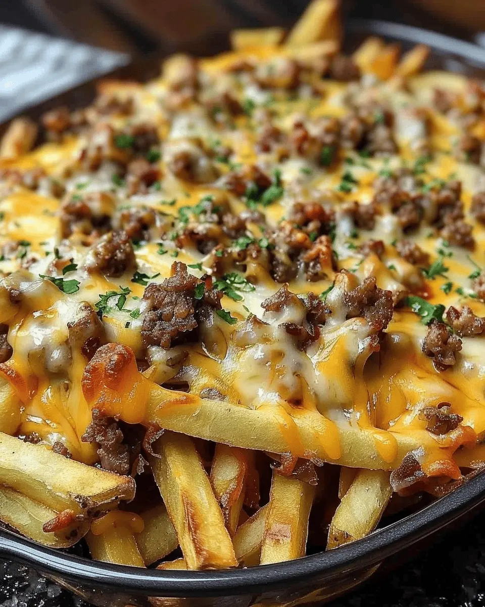 Cheeseburger French Fry Bake: Indulgent Comfort Made Easy