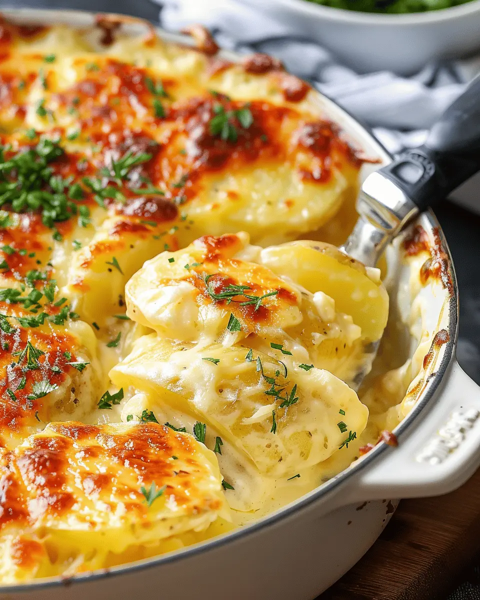 Cheesy Scalloped Potatoes: The Ultimate Comfort Food with Turkey Bacon