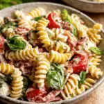 Classic Creamy Italian Pasta Salad