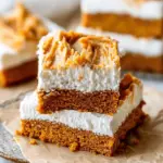 Cottage Cheese Pumpkin Cake Bars