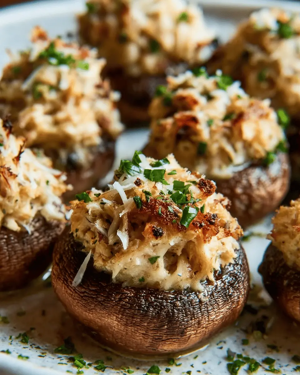 Crab Stuffed Mushrooms: Indulgent Delights for Any Occasion