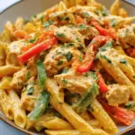 Creamy Chicken Fajita Pasta