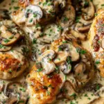 Creamy Garlic Mushroom Chicken