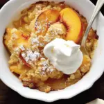 Homemade Peach Cobbler