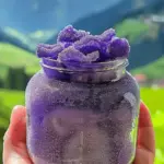 Homemade Violet Sugar