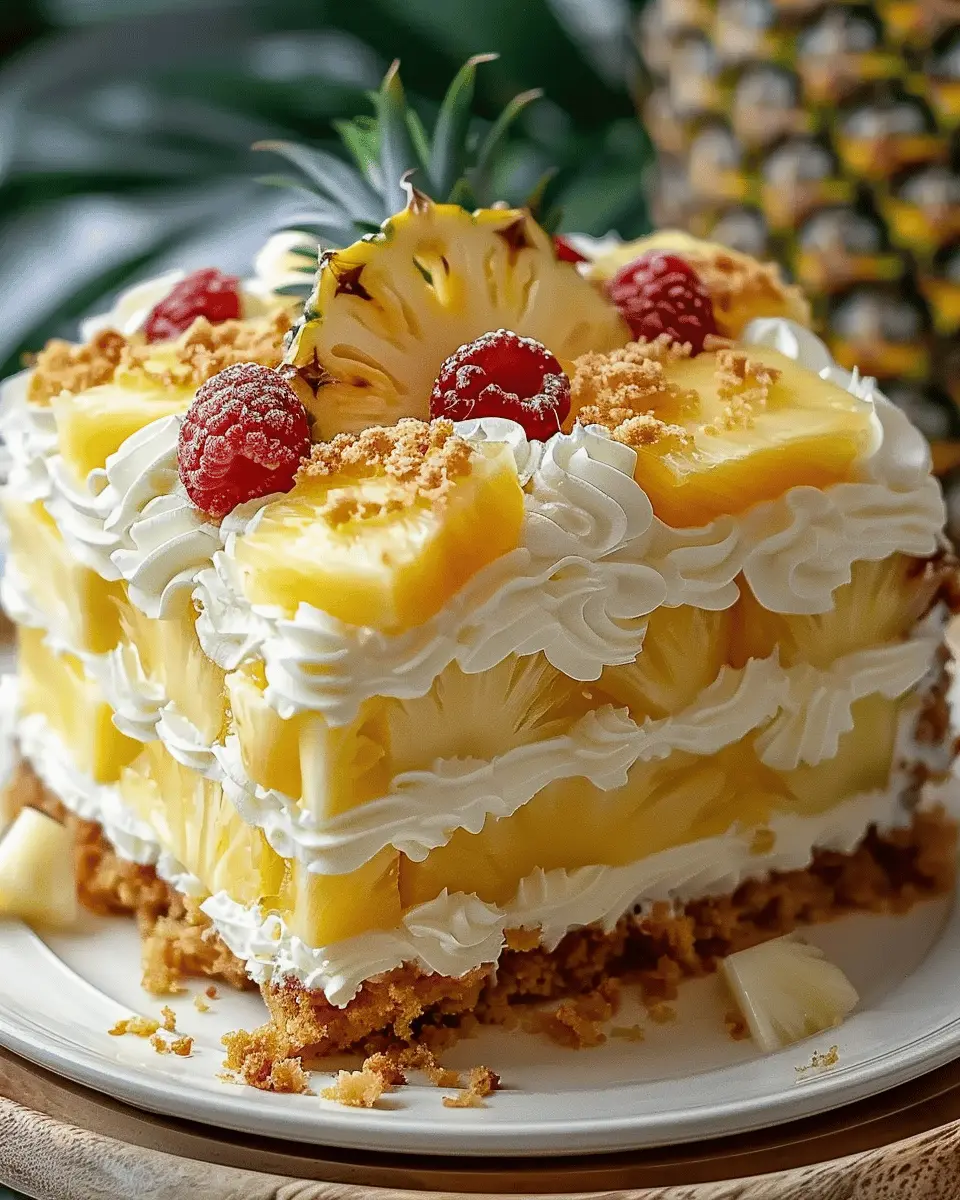 Juicy Pineapple Heaven Cake: A Tropical Indulgence Made Easy