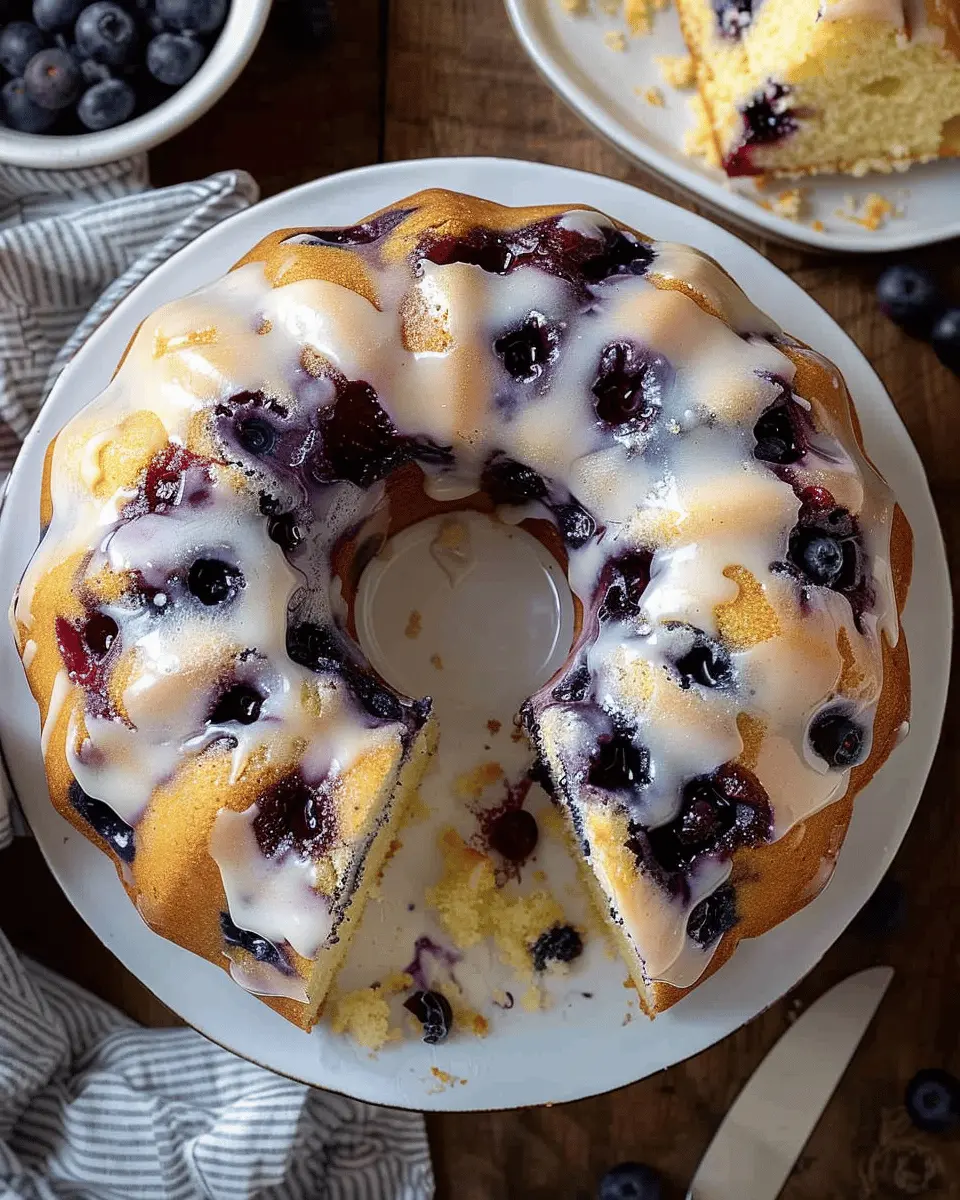 Lemon Blueberry Pound Cake: The Best Ever Homemade Delight