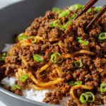 Mongolian Ground Beef
