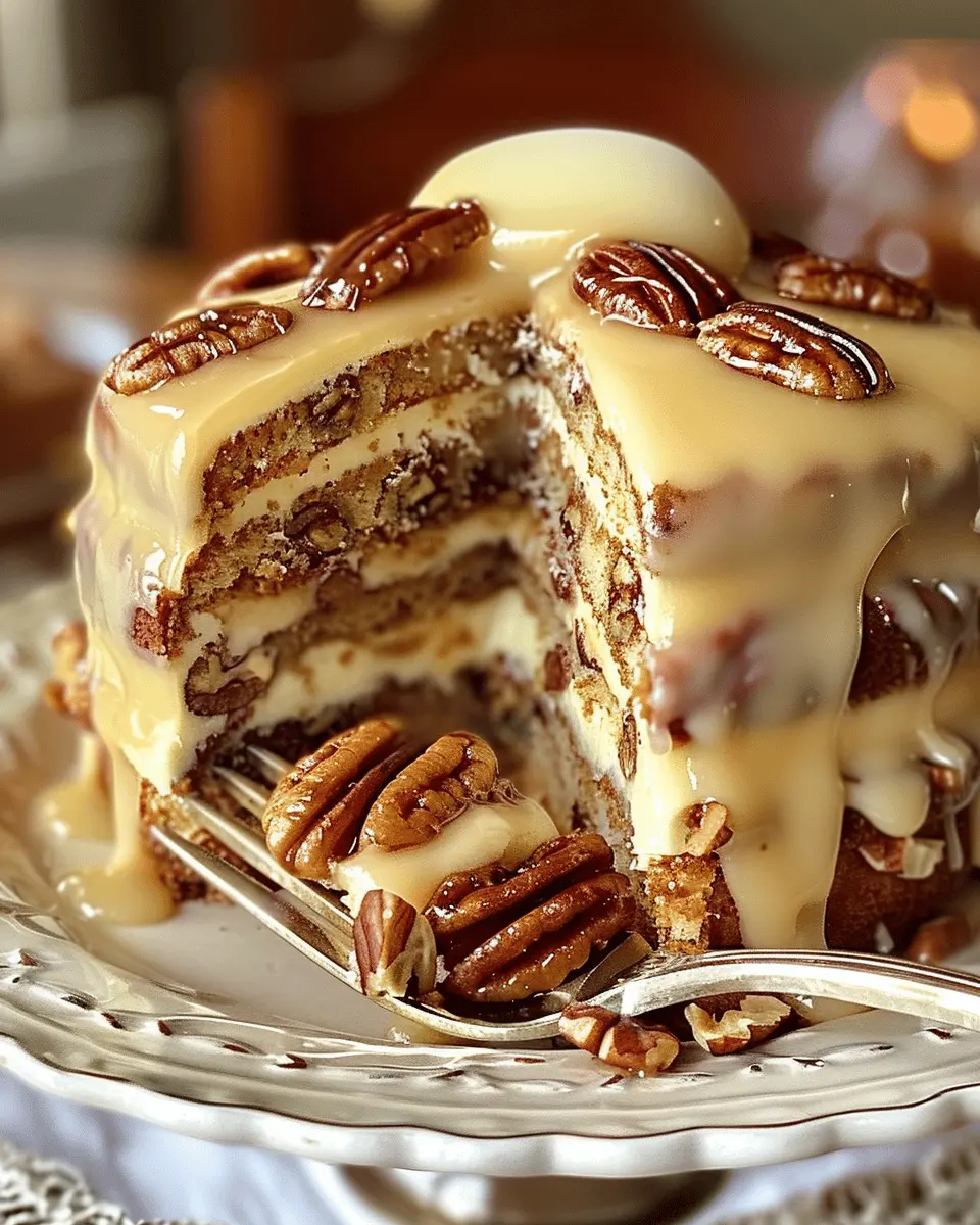 Pecan Praline Cake: Indulgent Recipe for Home Bakers