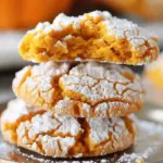 Pumpkin Crinkle Cookies
