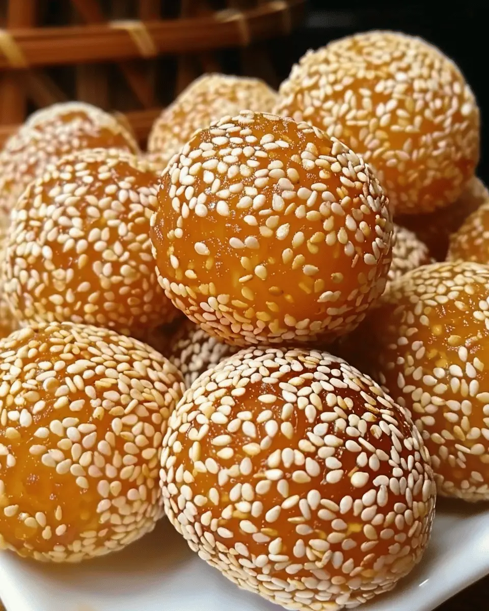Pumpkin Sesame Balls: Easy and Fun Treats for Cozy Nights