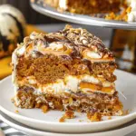 Pumpkin Swirl Earthquake Cake
