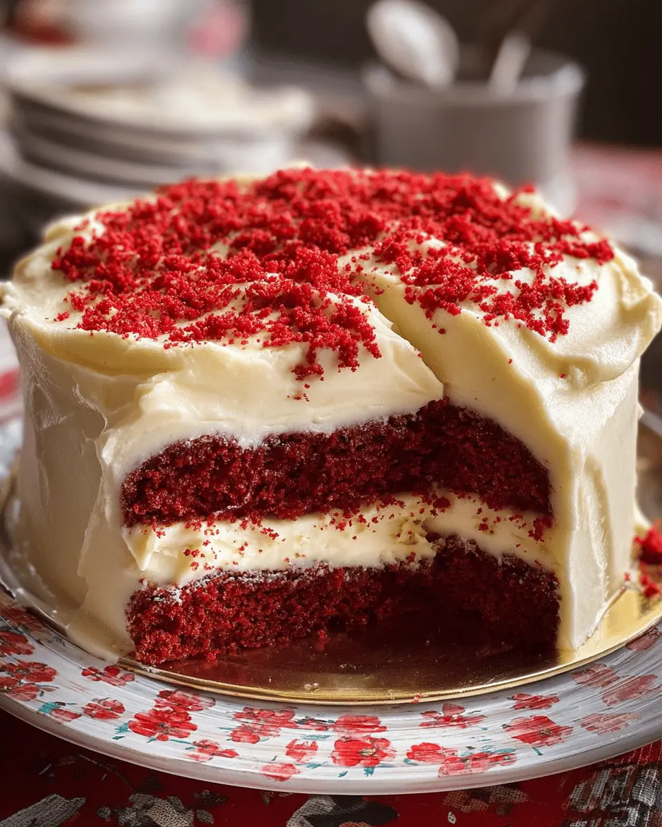 Red Velvet Cream Cheese Pound Cake: The Best Indulgent Delight