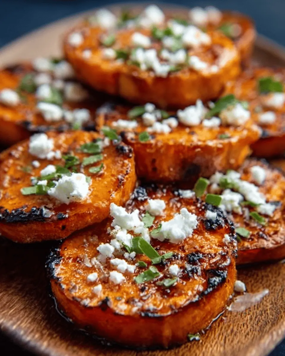 Roasted Sweet Potato Rounds with Honey & Feta: Easy Flavor Boost