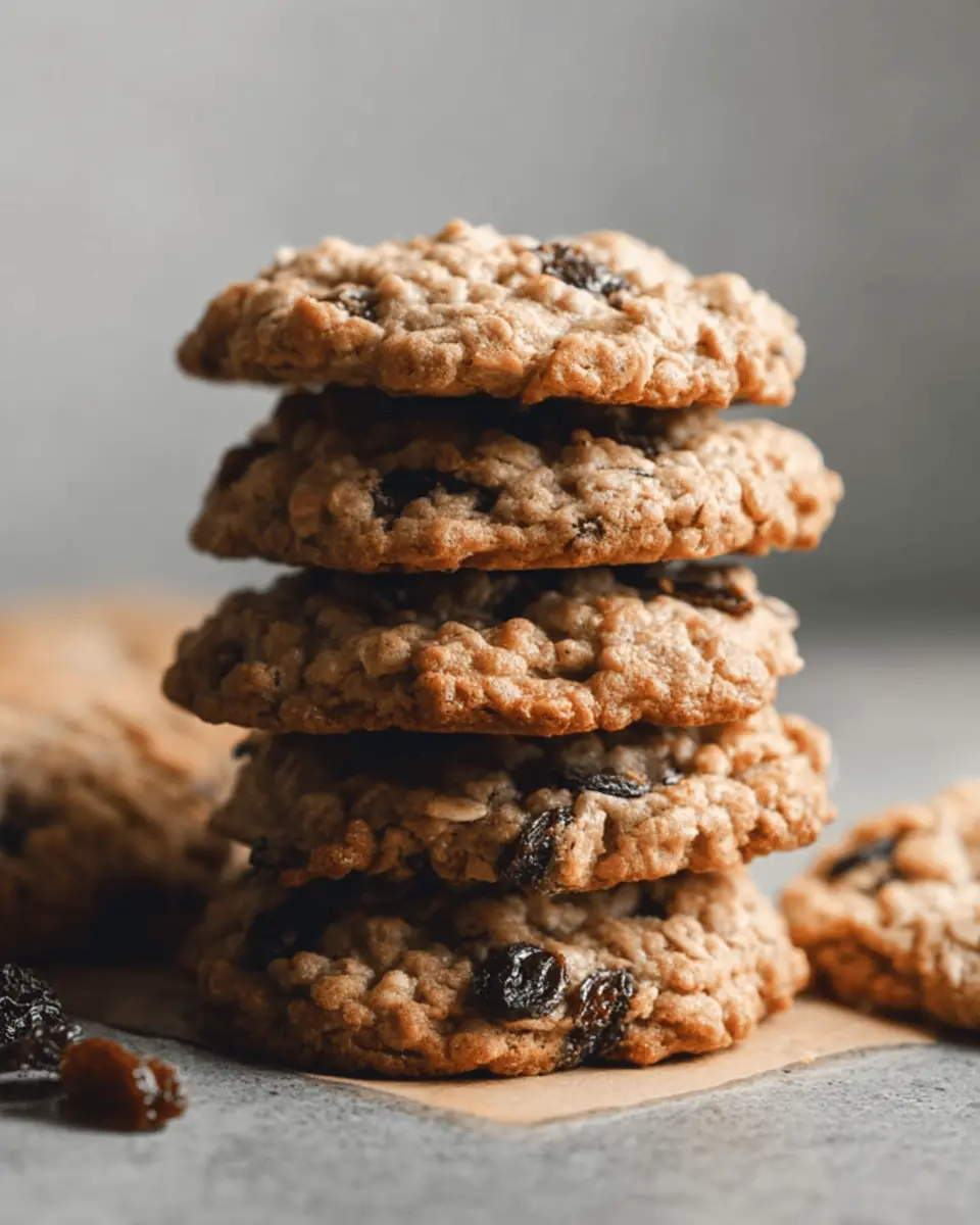 Soft Chewy Oatmeal Raisin Cookies Just Like Grandma Made