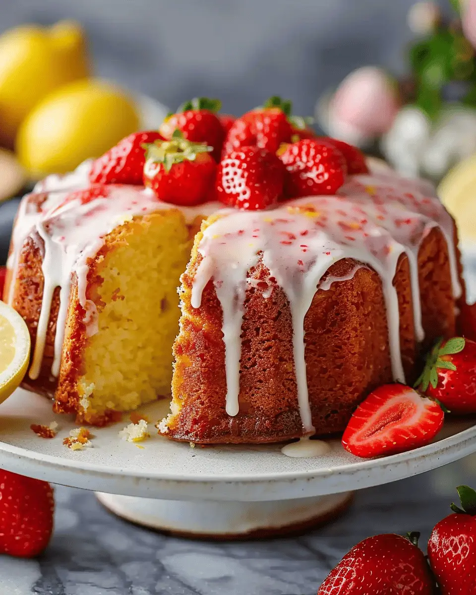 Strawberry Lemonade Pound Cake: The Best Summer Treat for You