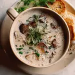 Creamy Mushroom Herb Soup