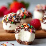 No Bake Cheesecake Bites