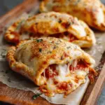 Homemade Easy Cheesy Pizza Pockets