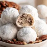Buttery Pecan Snowball Cookies