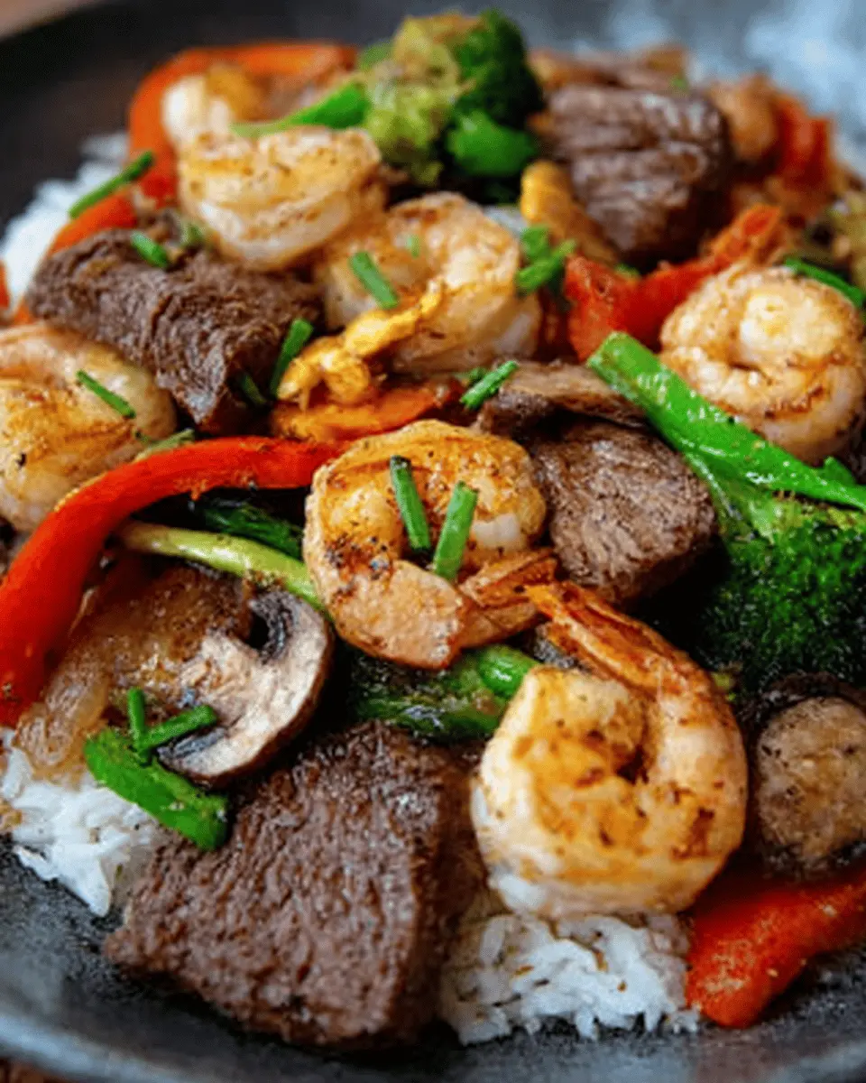 Surf Turf Stir-Fried: A Quick Indulgent Dinner Delight