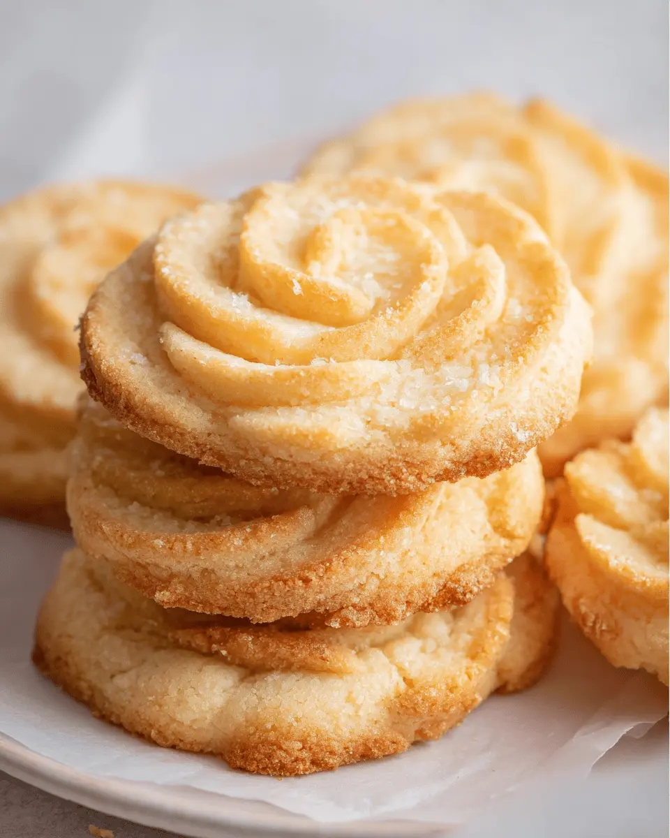 3-Ingredient Butter Cookies: Easy and Irresistibly Delicious