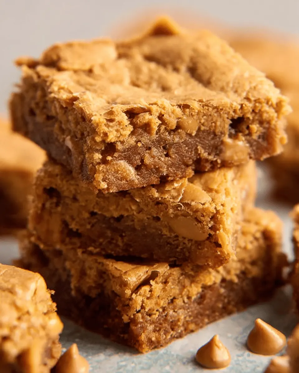 Chewy Butterscotch Blondies That Are Deliciously Indulgent