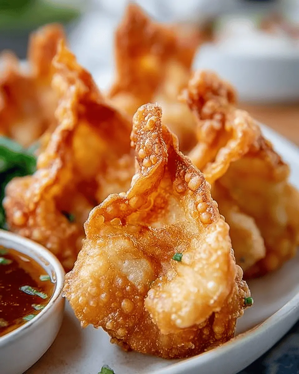 Crispy Chicken Wonton Delight with Savory Turkey Bacon Twist