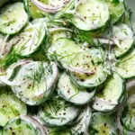 Creamy Cucumber Salad