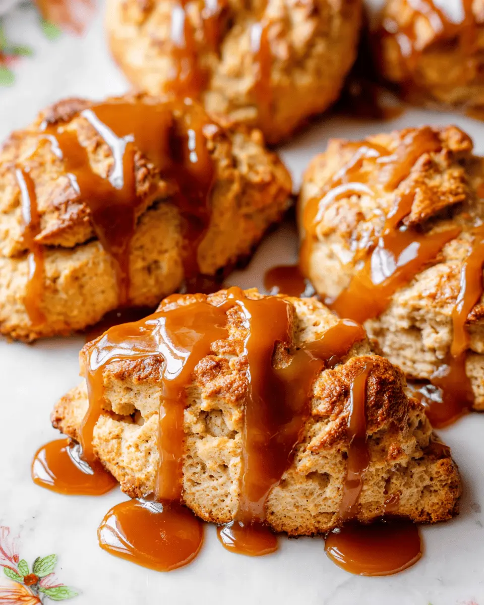 Keto Caramel Apple Scones: Indulgent Treat for Your Tastebuds