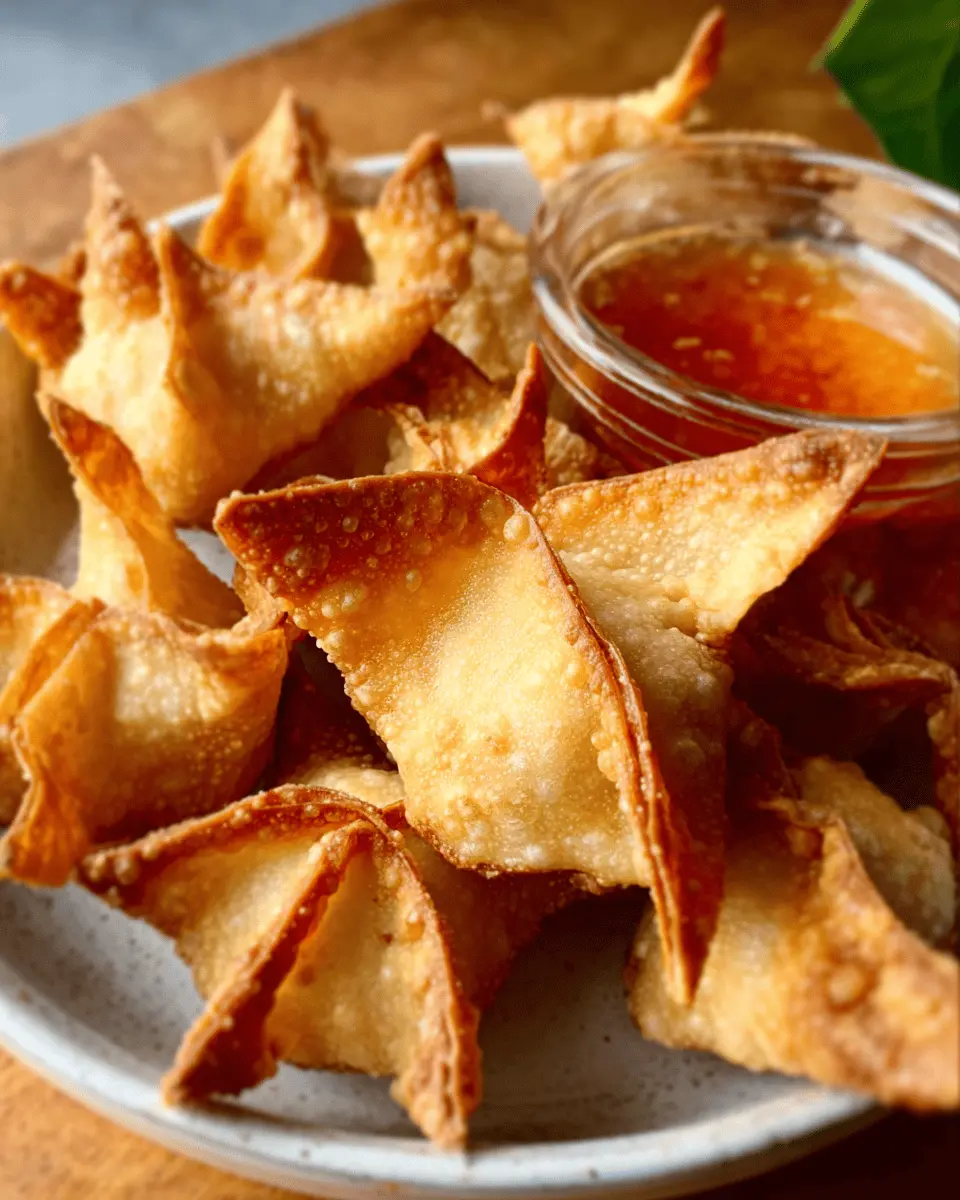 Crab Rangoon: The Secret to Perfectly Crispy Cream Cheese Wontons