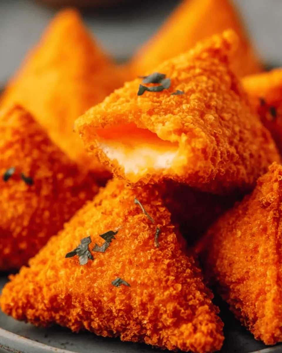 Fried Cheese-Stuffed Doritos: Indulgent Snack for Any Craving