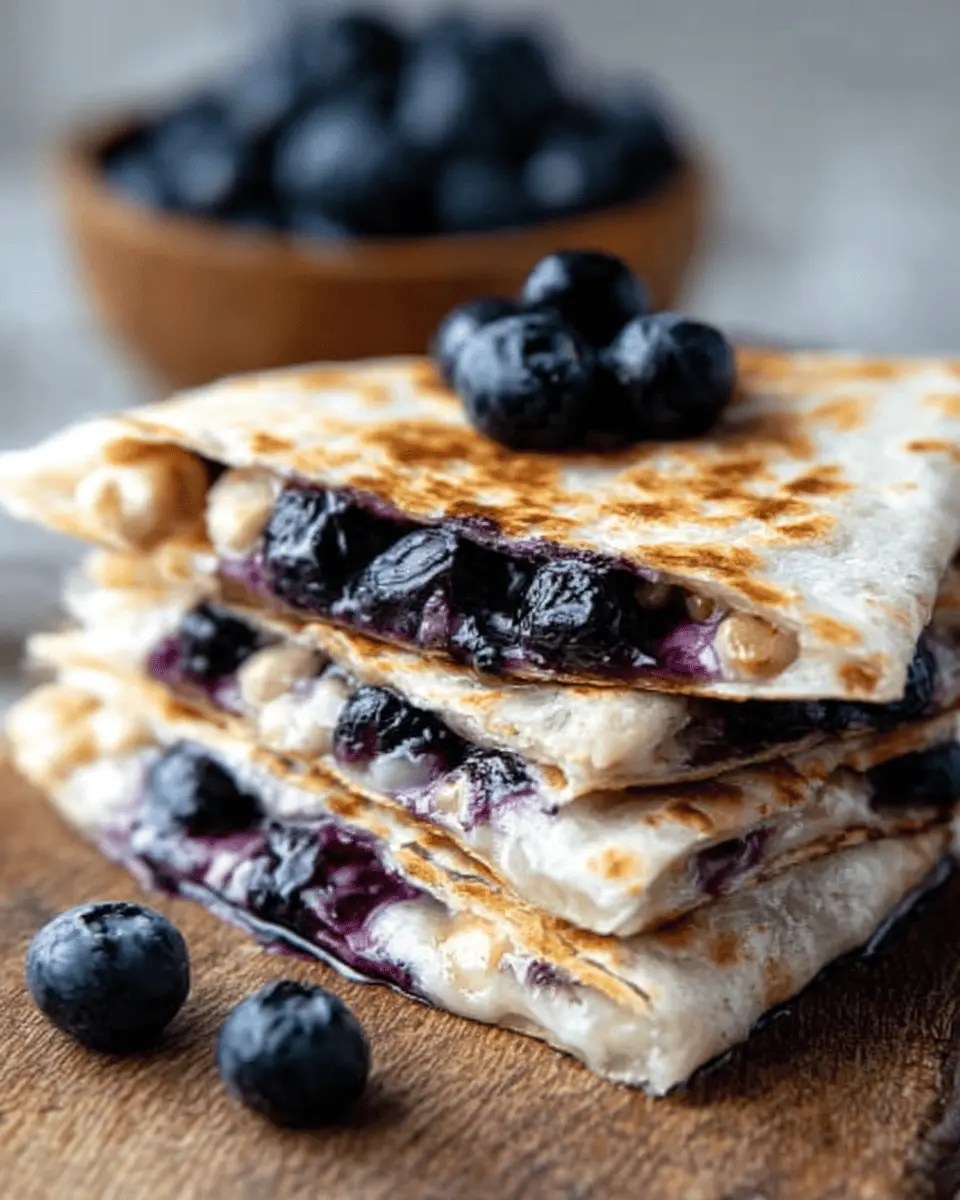 Blueberry Breakfast Quesadilla: Easy and Delicious Morning Treat